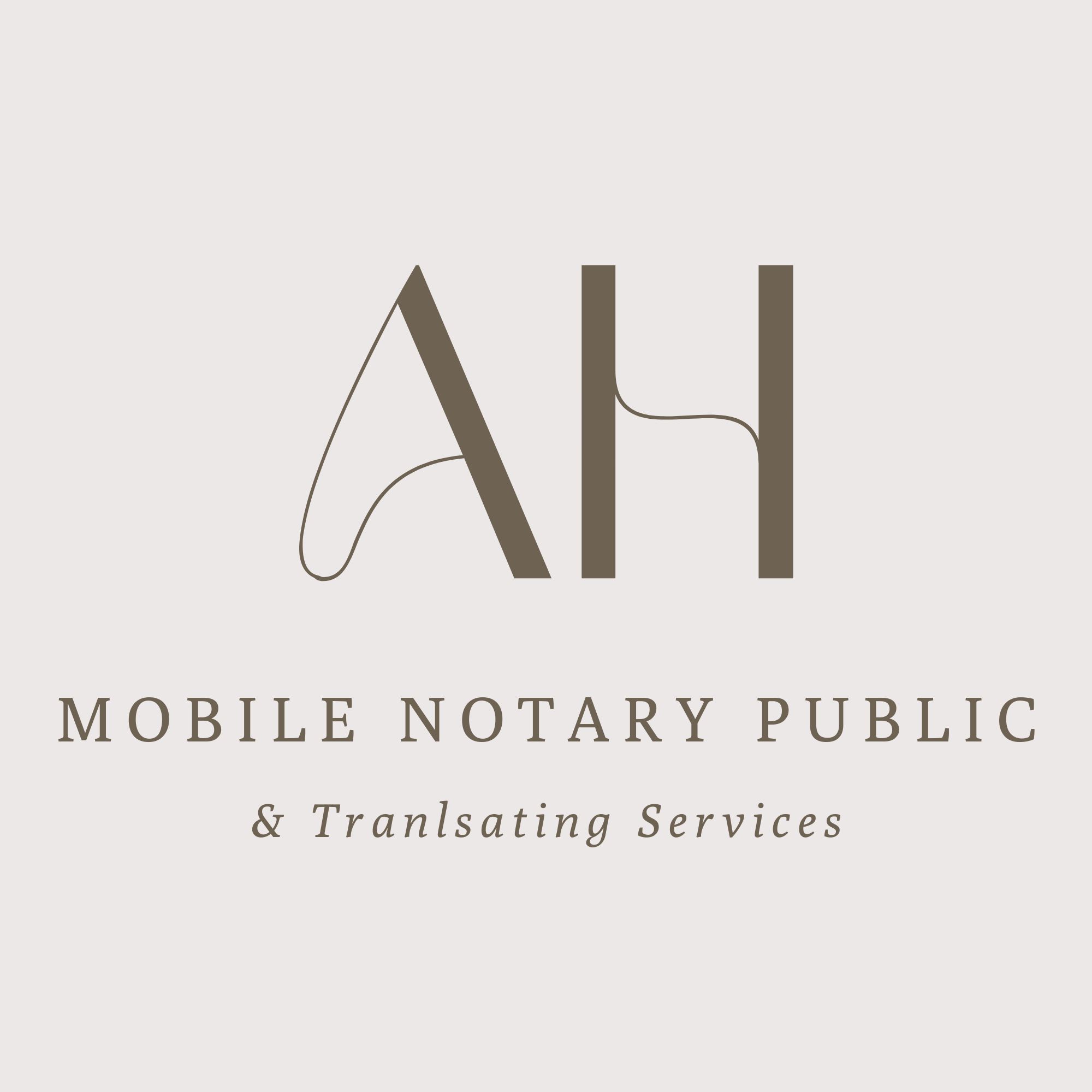 AH Mobile Notary Public & Translating Services